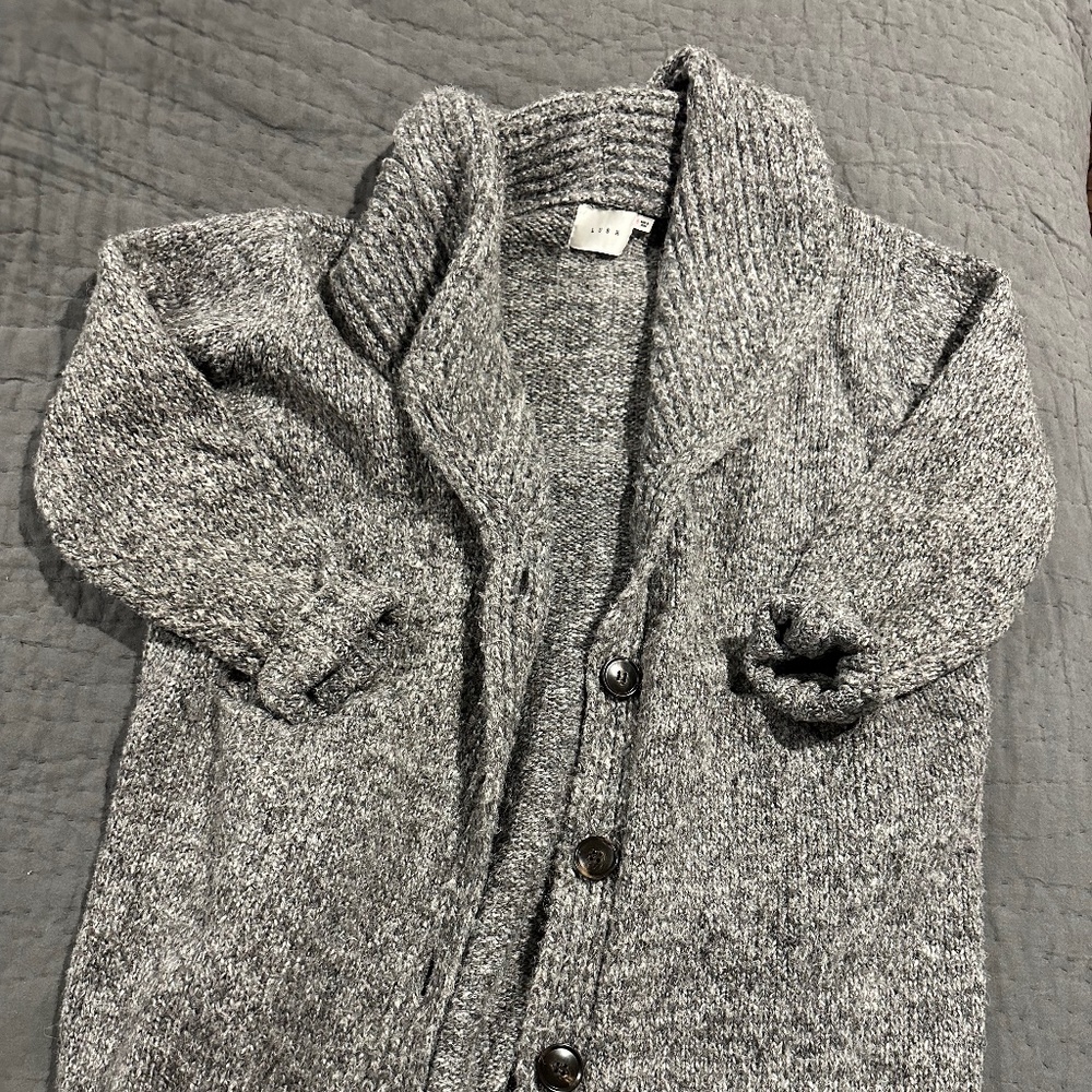 Wool cardigan